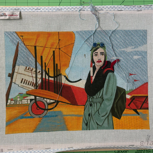 Pilot Needlepoint Canvas WIP - Janice’s Stash