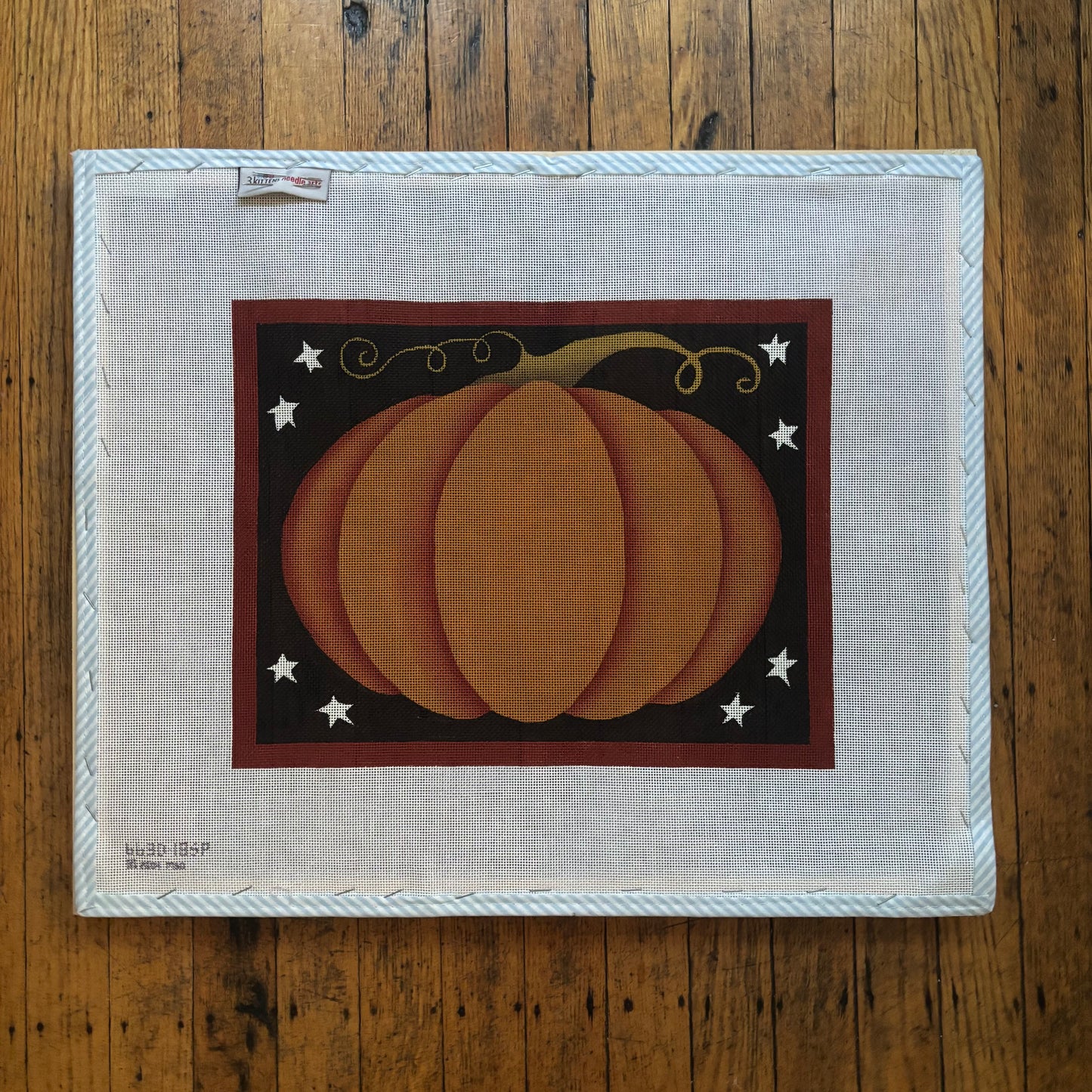 Pumpkin Needlepoint Canvas - Janice’s Stash