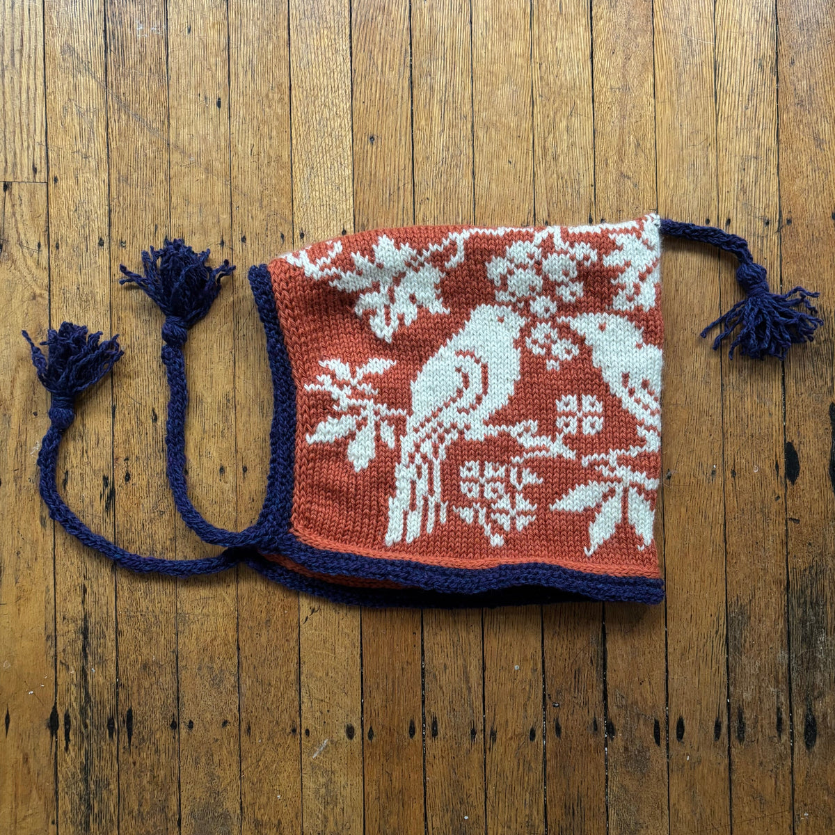 Autumn Birds (Orange and Purple)