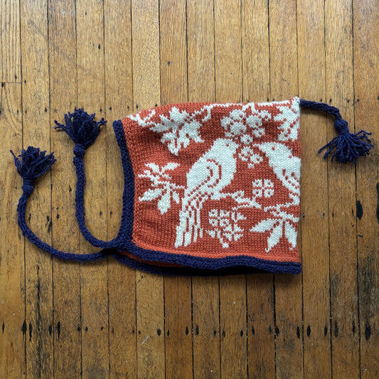 Autumn Birds (Orange and Purple)
