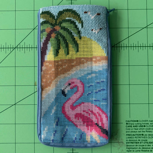 Beachy Stitch and Zip Needlepoint canvas